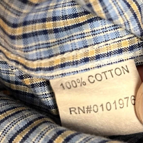 INSERCH Men’s Short Sleeve Multi Color Plaid Shirt - Slim Fit - Size XL - EUC - Picture 5 of 11